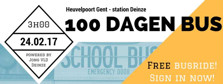 #100DagenBus Gent Deinze