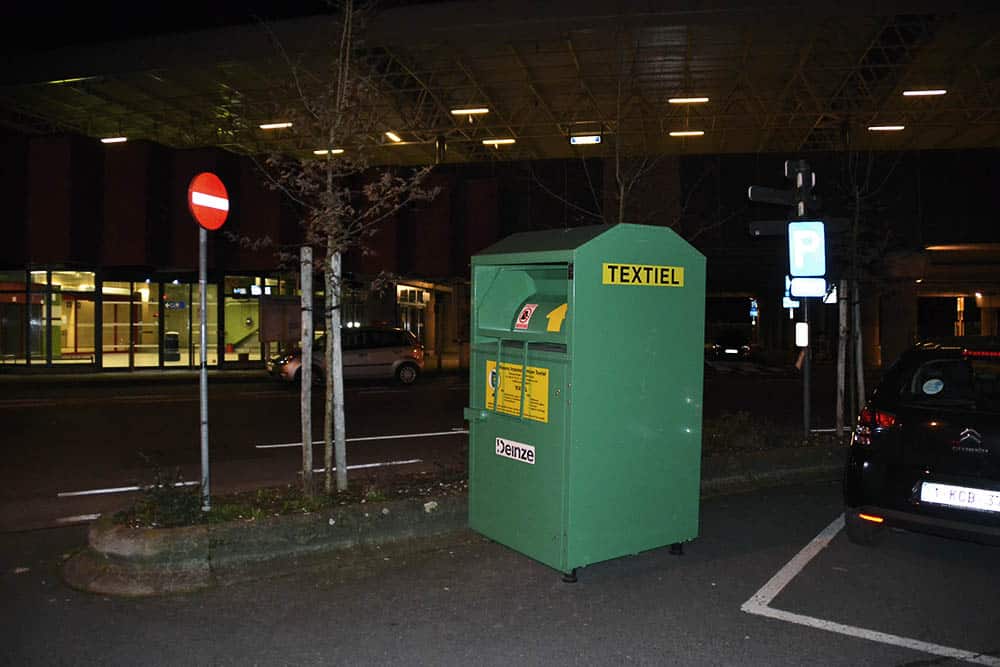 Deinse bevolking lust de nieuwe kledingcontainers niet