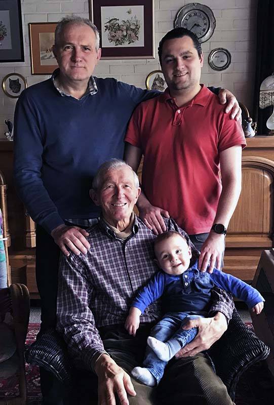Mannelijk viergeslacht in Deinze