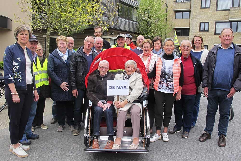 Fietsen zonder leeftijd met DE MAX