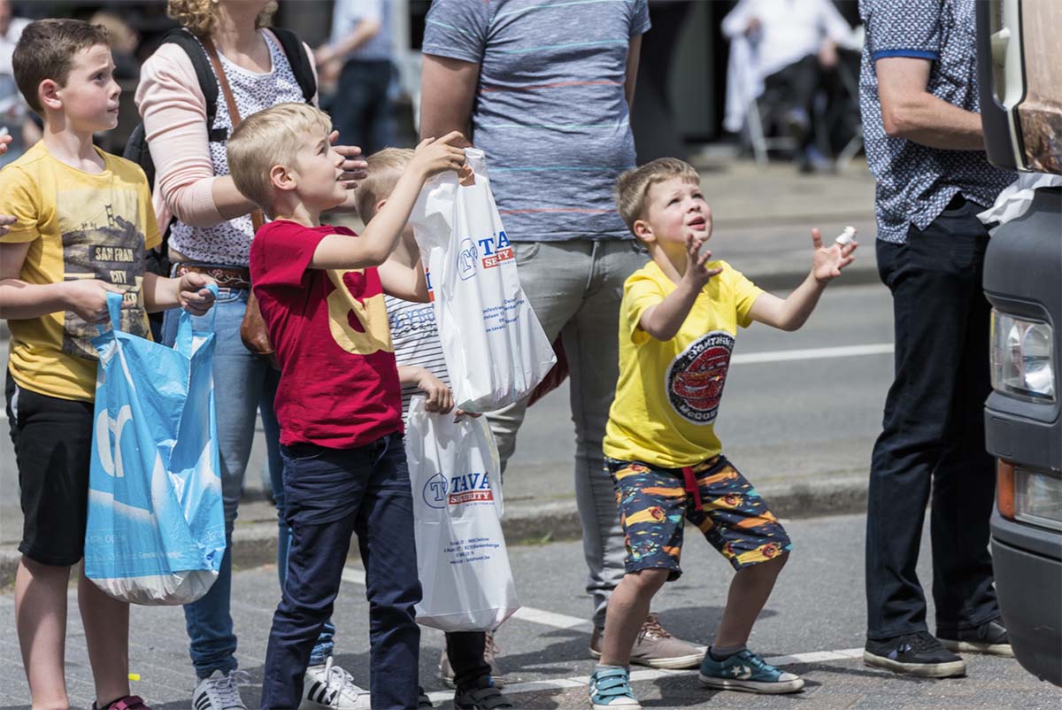 Stoet van Canteclaer wat een succes.