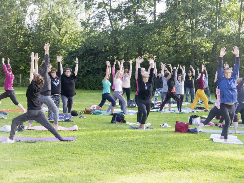2e Yogadag in Deinze op 21 juni