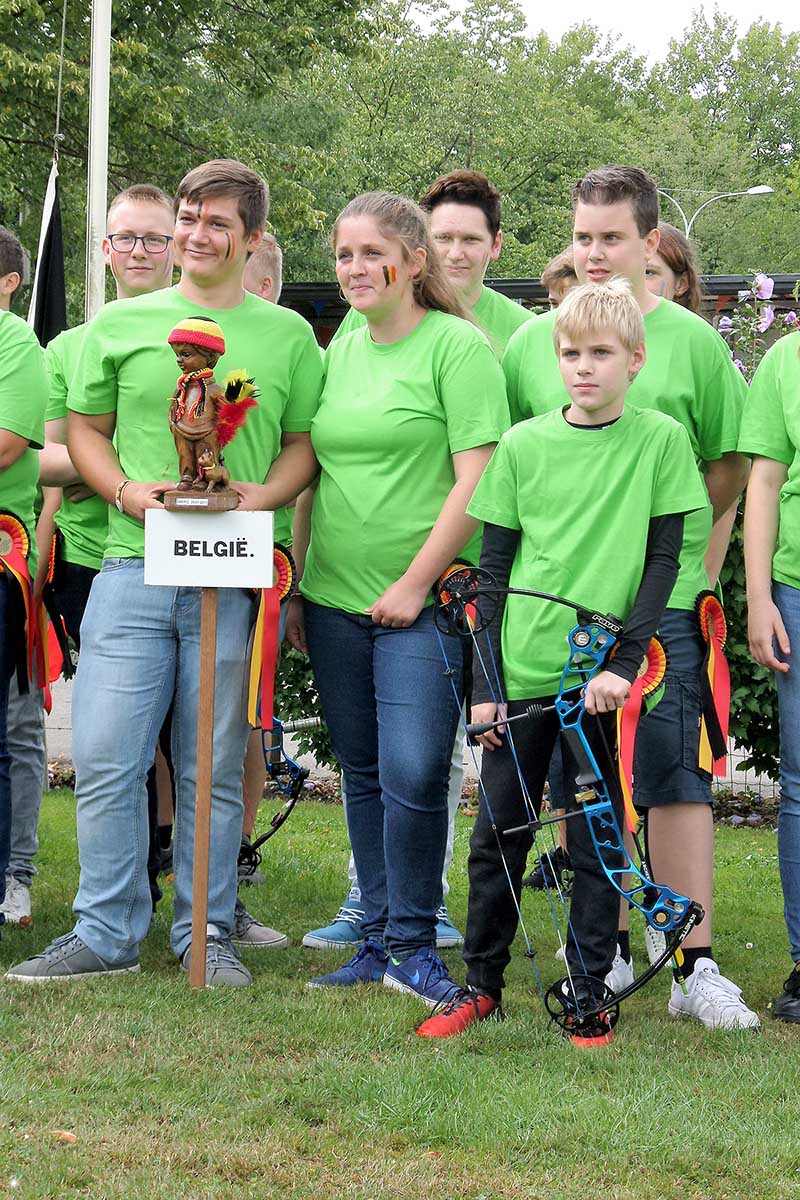 K.H. Gilde Deinze Sint Sebastiaan in de prijzen op het EK