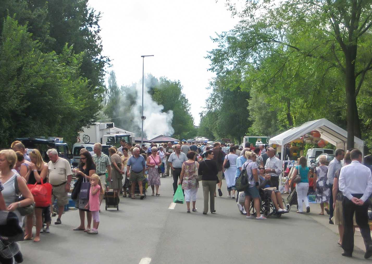 Donderdag 15 augustus gaat de 41ste editie van de antiek & rommelmarkt van Grammene weer door.