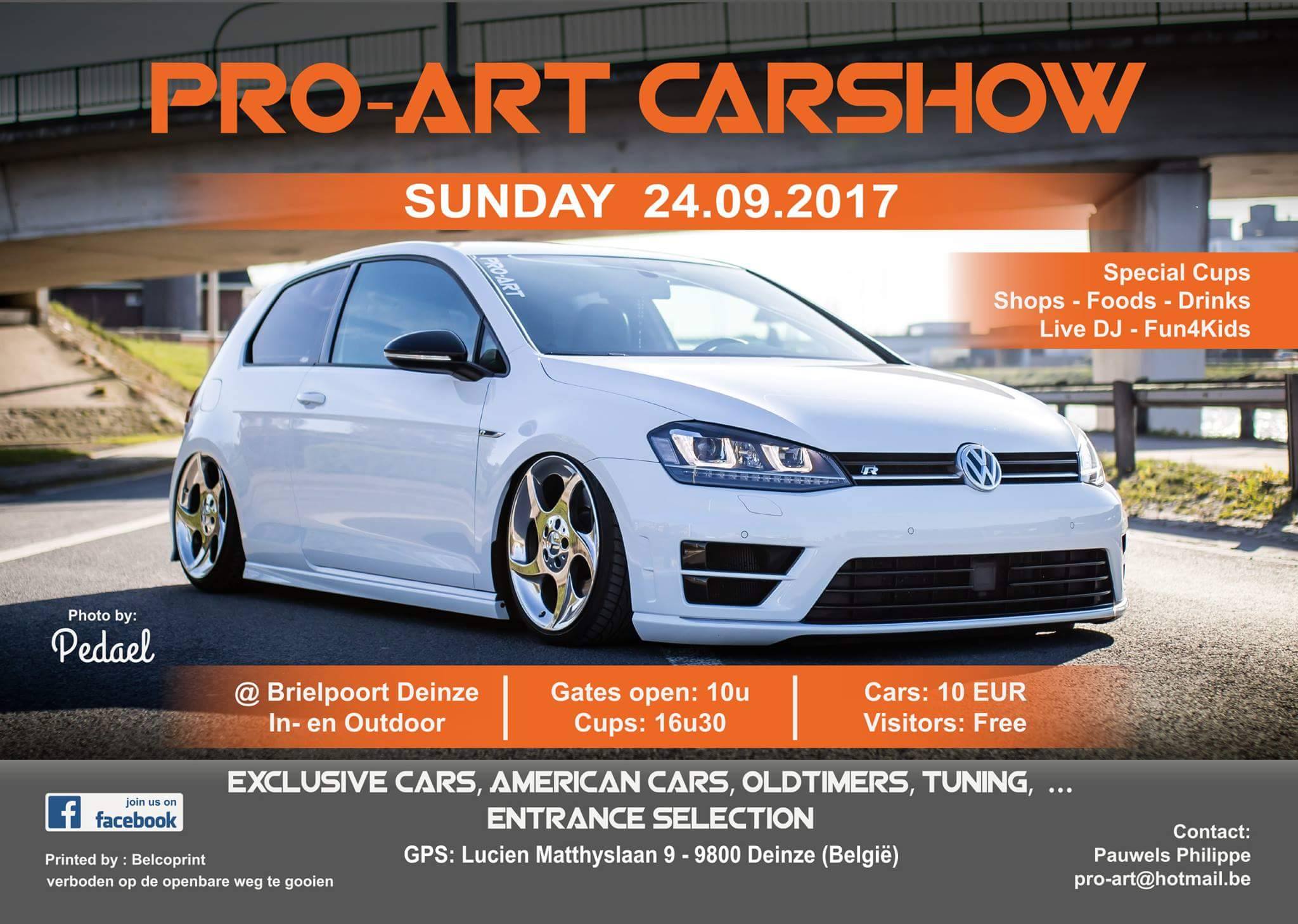 PRO-ART Carshow te Deinze