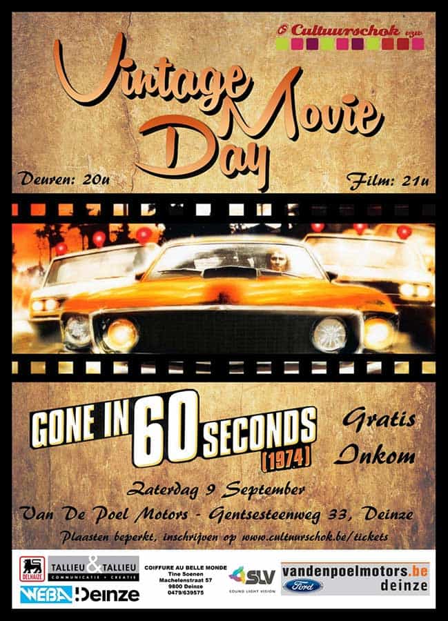 Vintage Movie Day – Gone in 60 Seconds