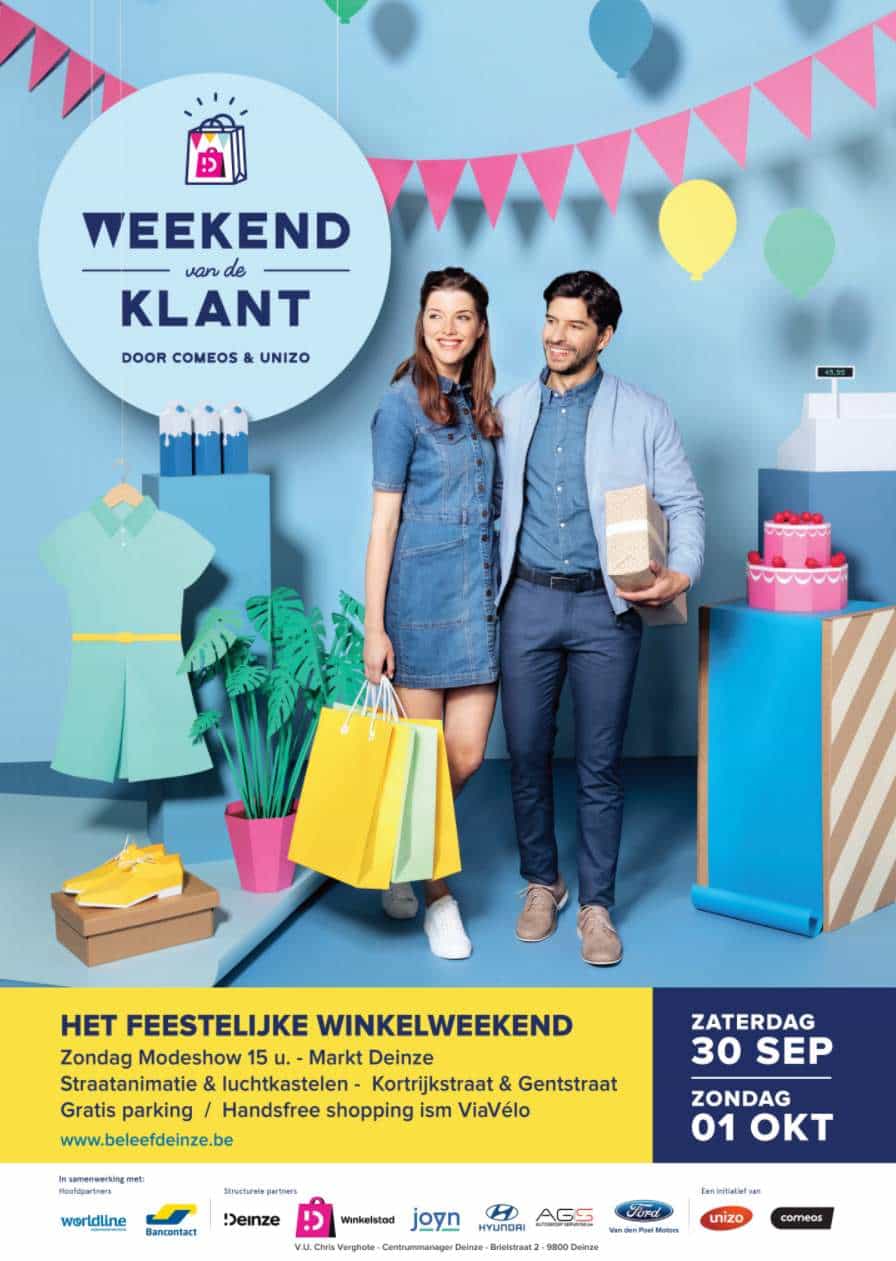Weekend van de klant op 30 september en 1 oktober