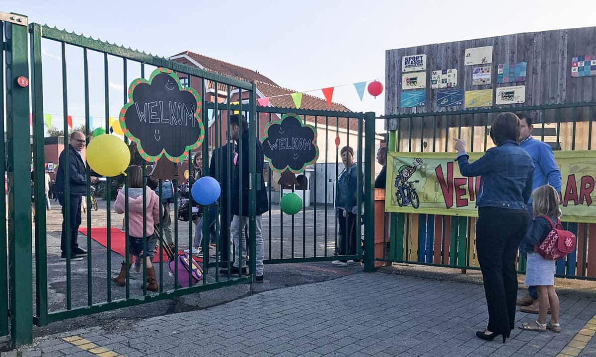 De eerste schooldag in Astene en Petegem #Deinze