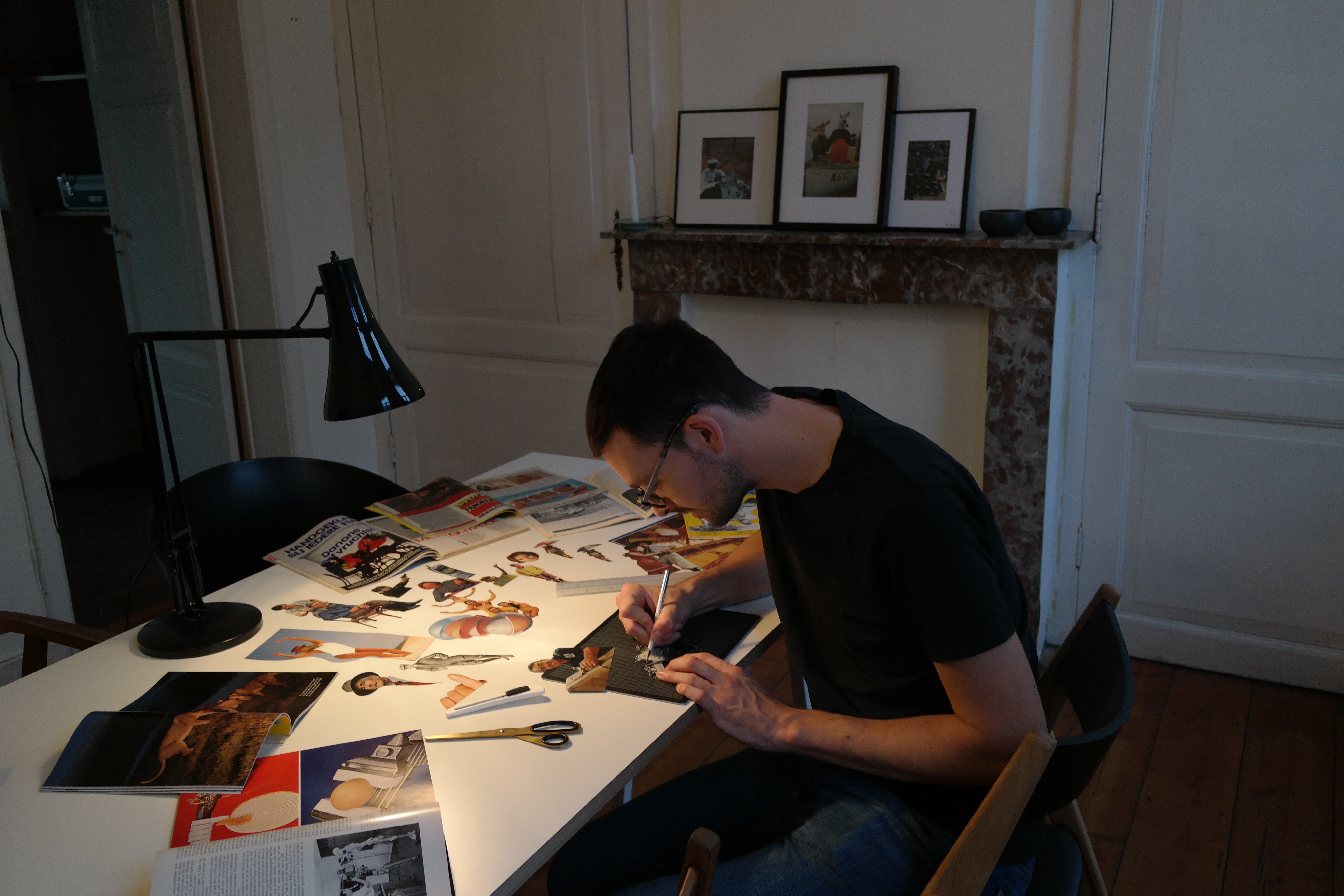 Surrealistische collages van Coll Batslé