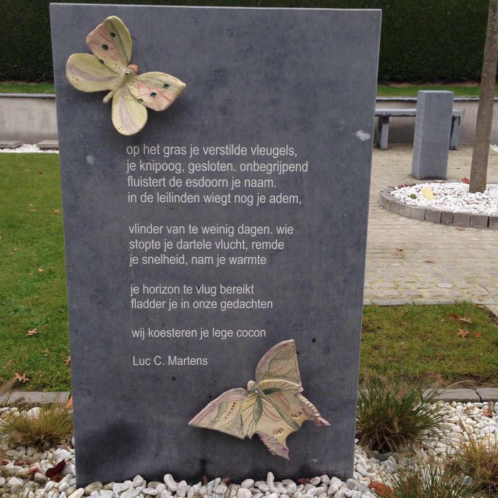 Kinderbegraafplaats / sterretjesweide ‘Vlinder’ op de begraafplaats van Astene