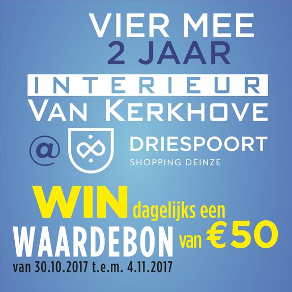 Interieur Van Kerkhove viert feest!