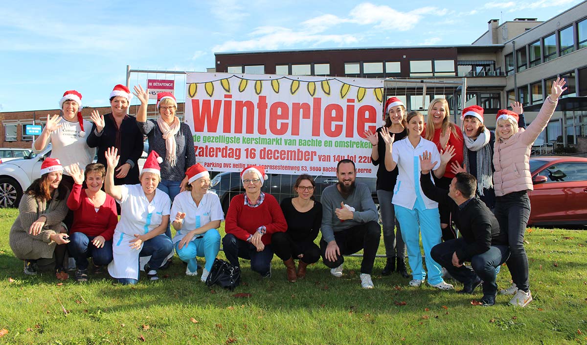 WINTERLEIE kerstmarkt in Bachte op 16 december.