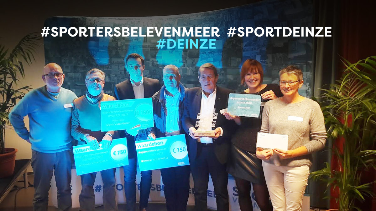Deinze grote winnaar Oost-Vlaanderen #sportersbelevenmeer #sportdeinze