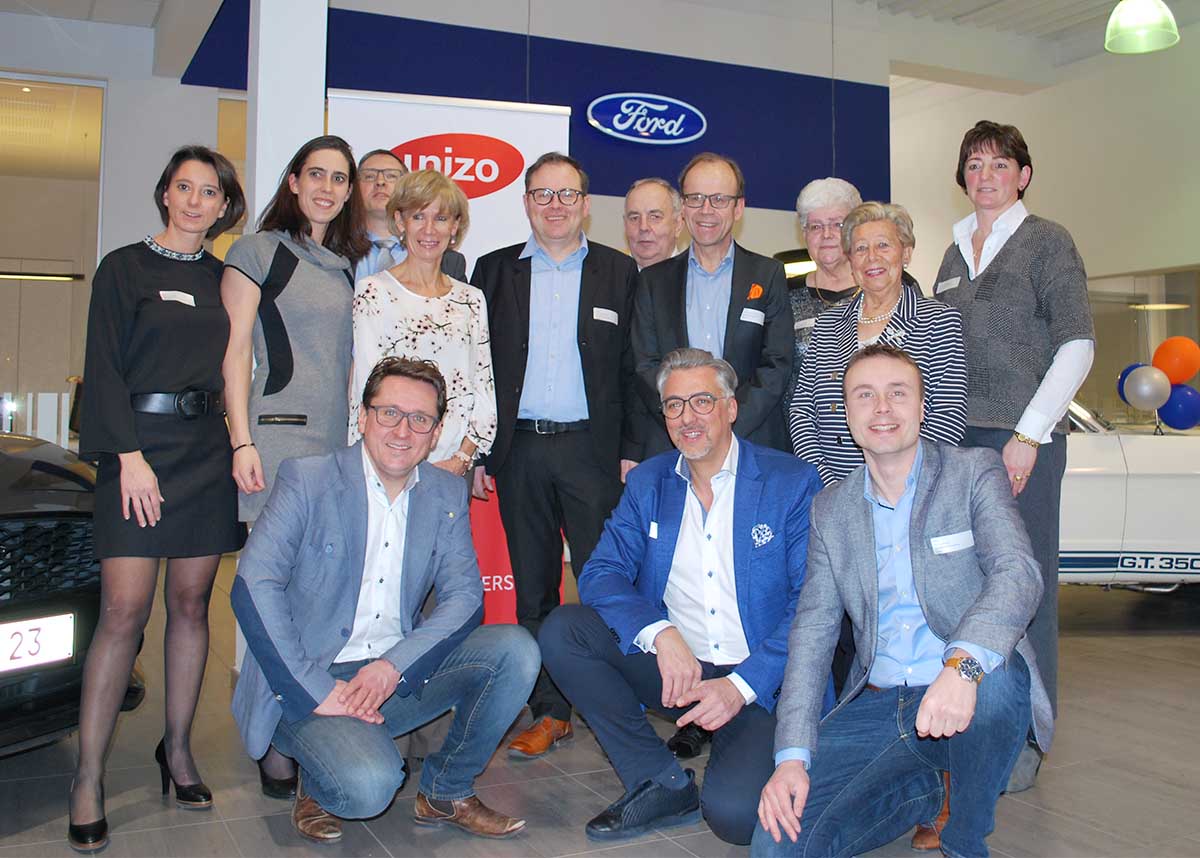 Unizo Nevele en Deinze verbroederen op nieuwjaarsreceptie