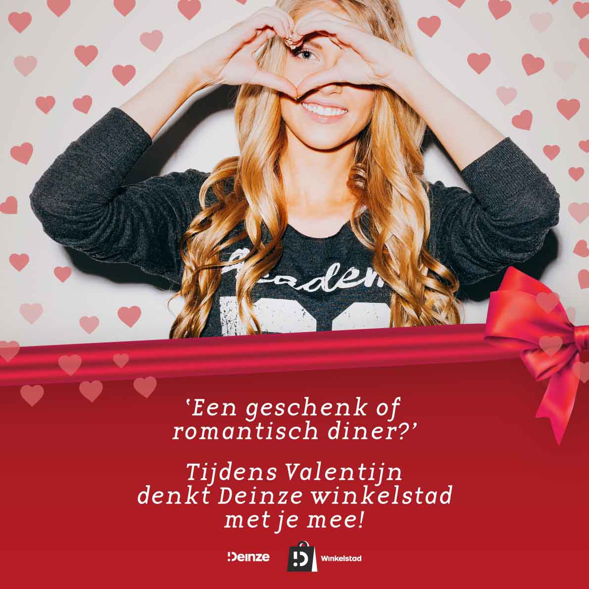 Met Valentijn moet je in Deinze Winkelstad zijn