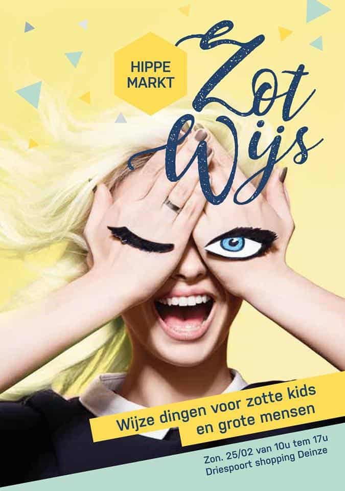 ZotWijs markt nu zondag in Deinze!