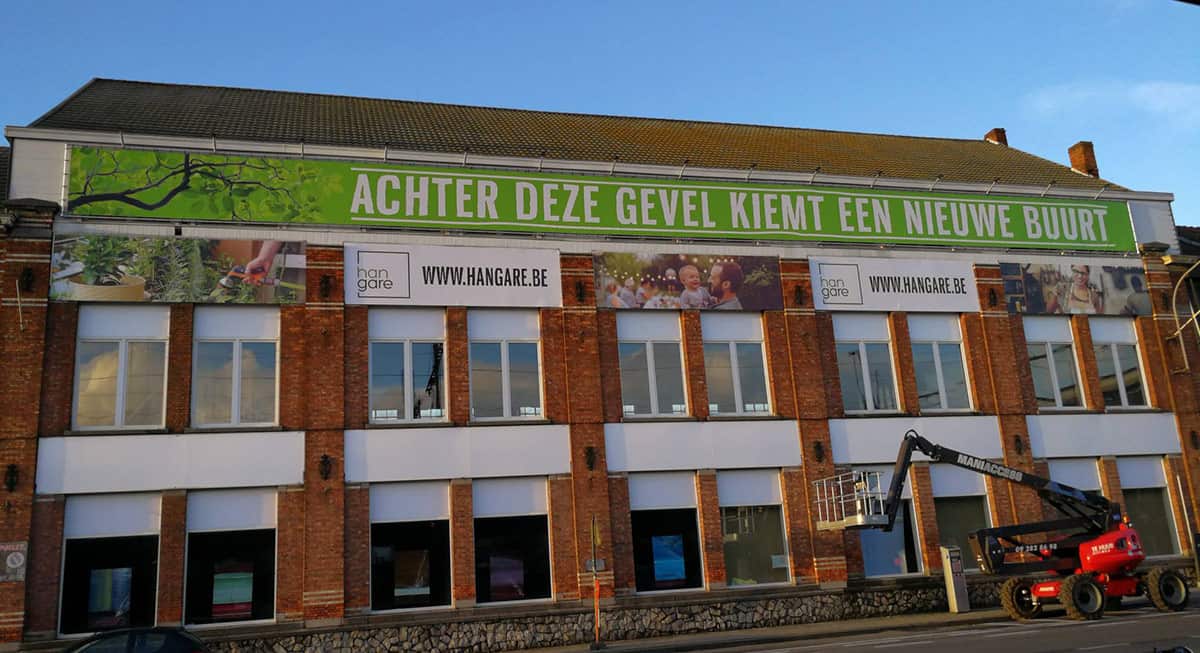 Interieur Van Kerkhove wordt een nieuwe groene woon site HanGare