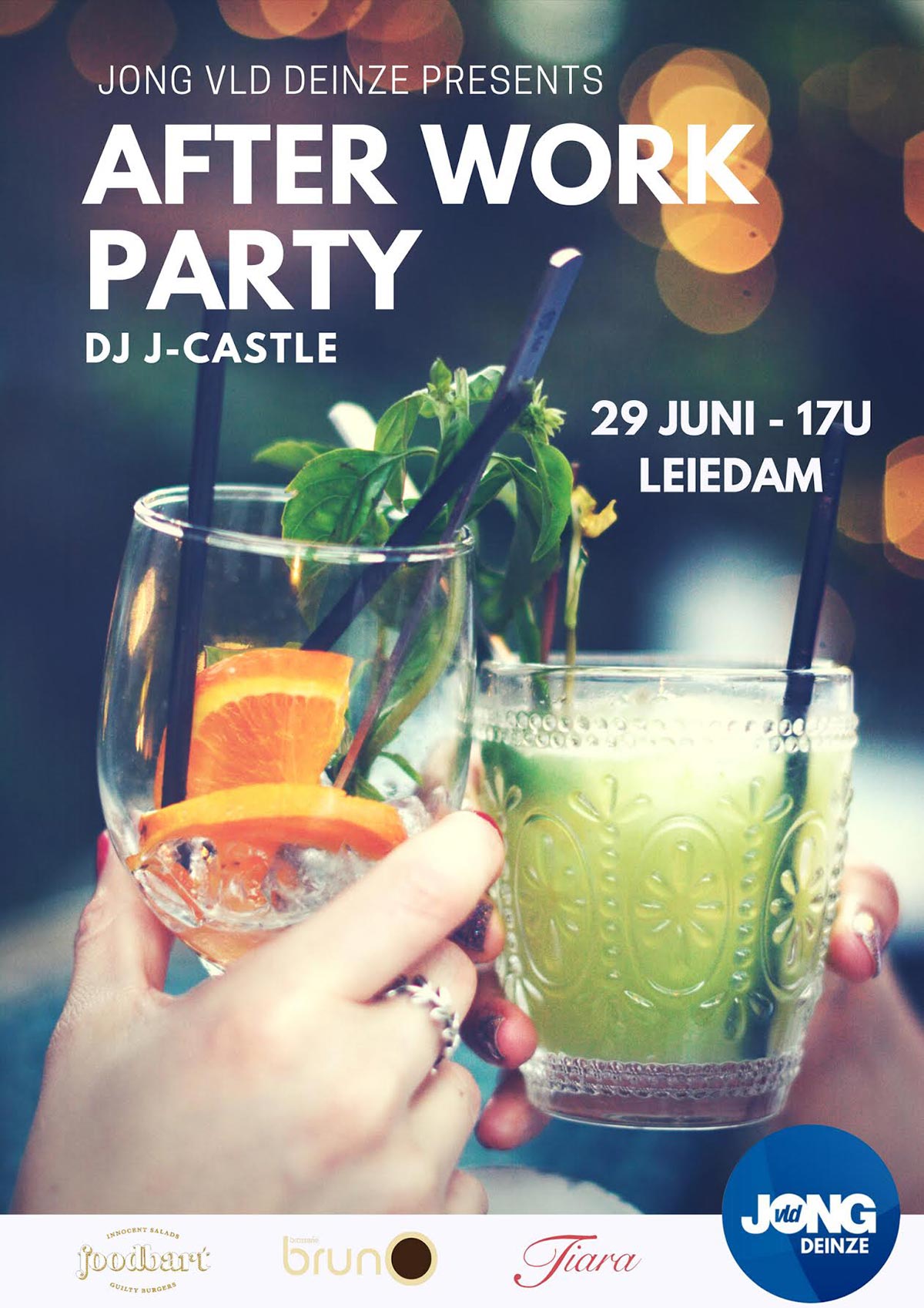 AFTER WORK PARTY AAN DE LEIE