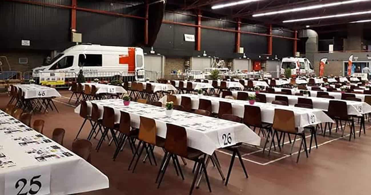 Jaarlijks mosselfestijn Rode Kruis-Deinze