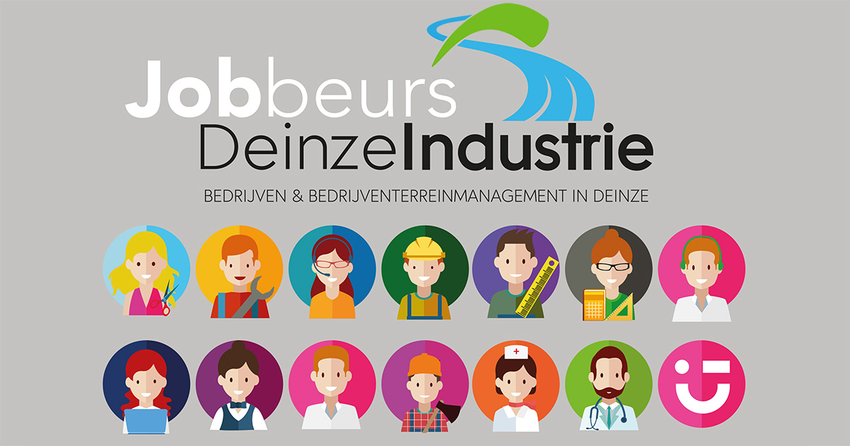 Jobbeurs DeinzeIndustrie donderdag 4 oktober in Zaal De Rekkelinge