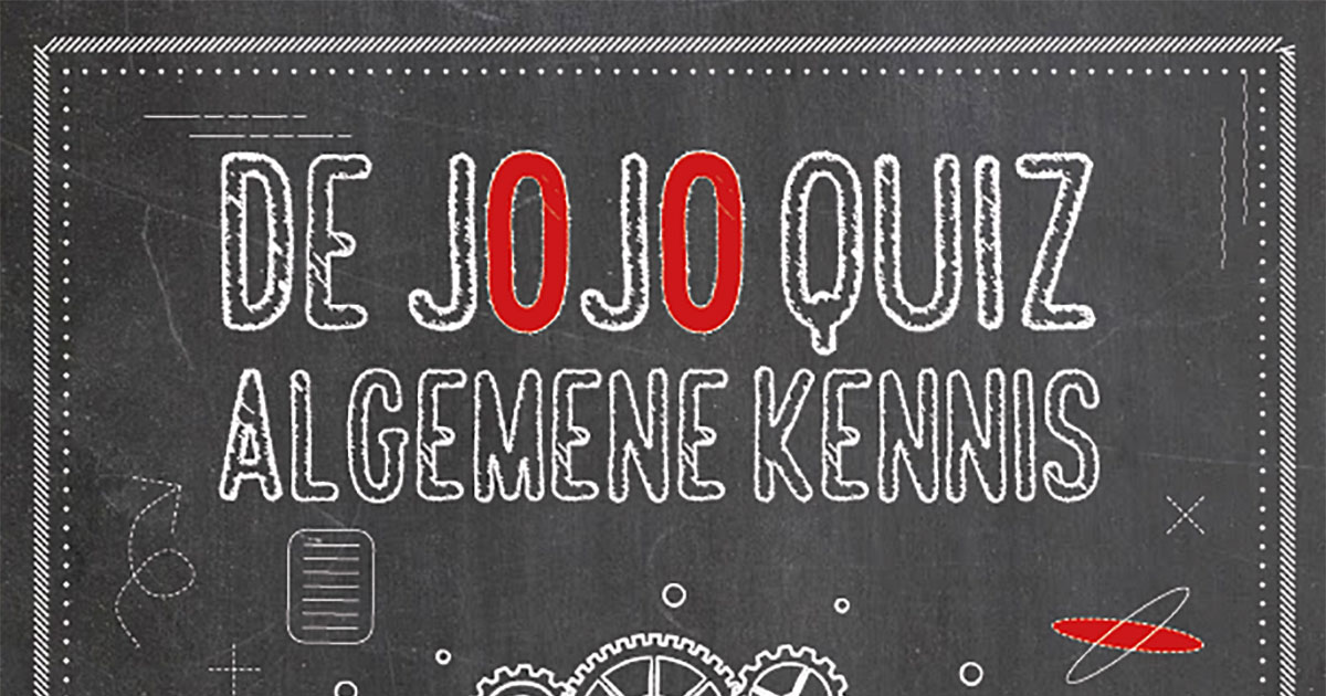 De JoJo organiseert originele quiz