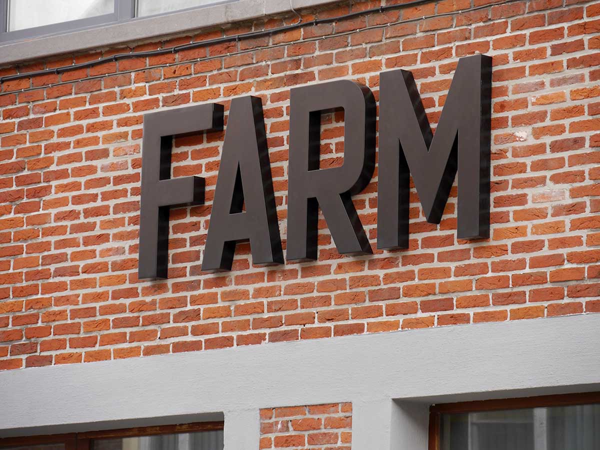 Boterhammen in de FARM