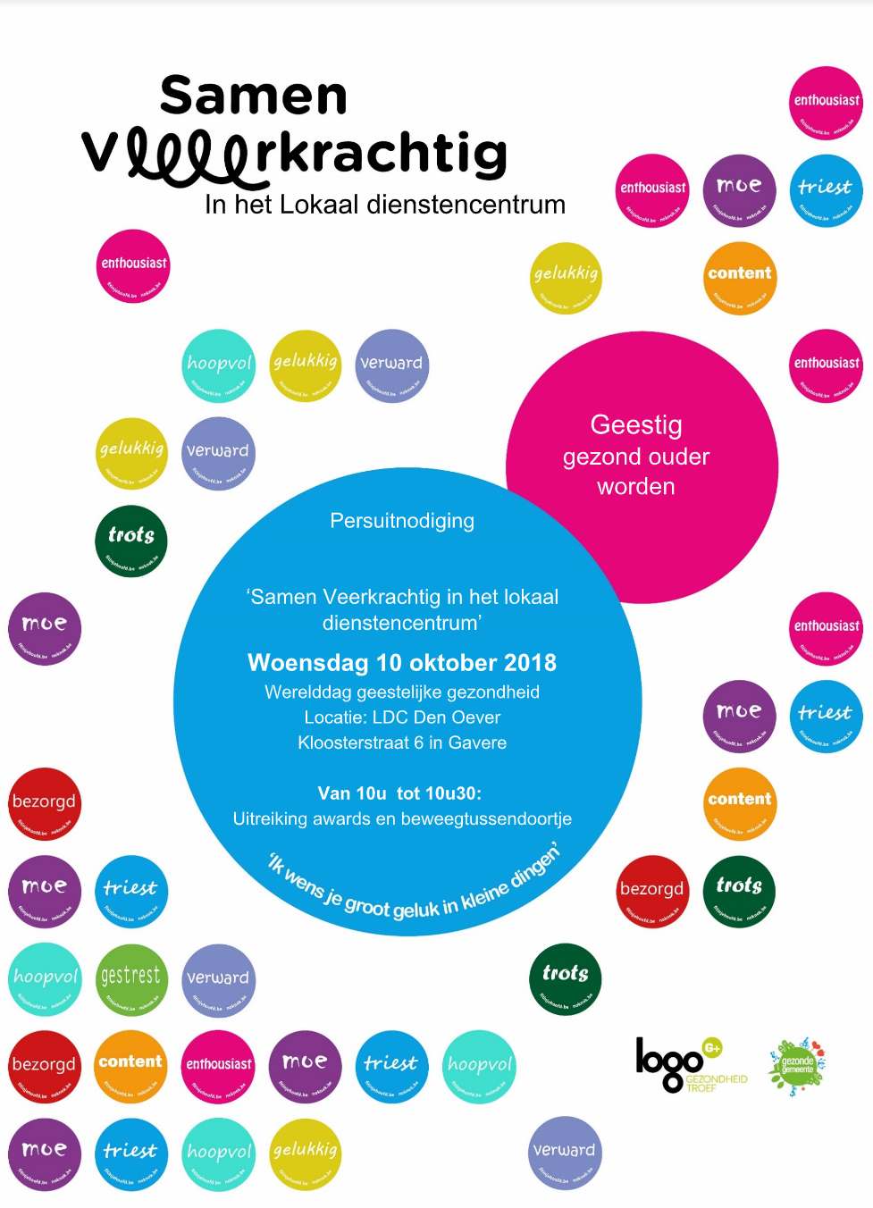 Samen veerkrachtig in het lokaal dienstencentrum – slotmoment op 10 oktober