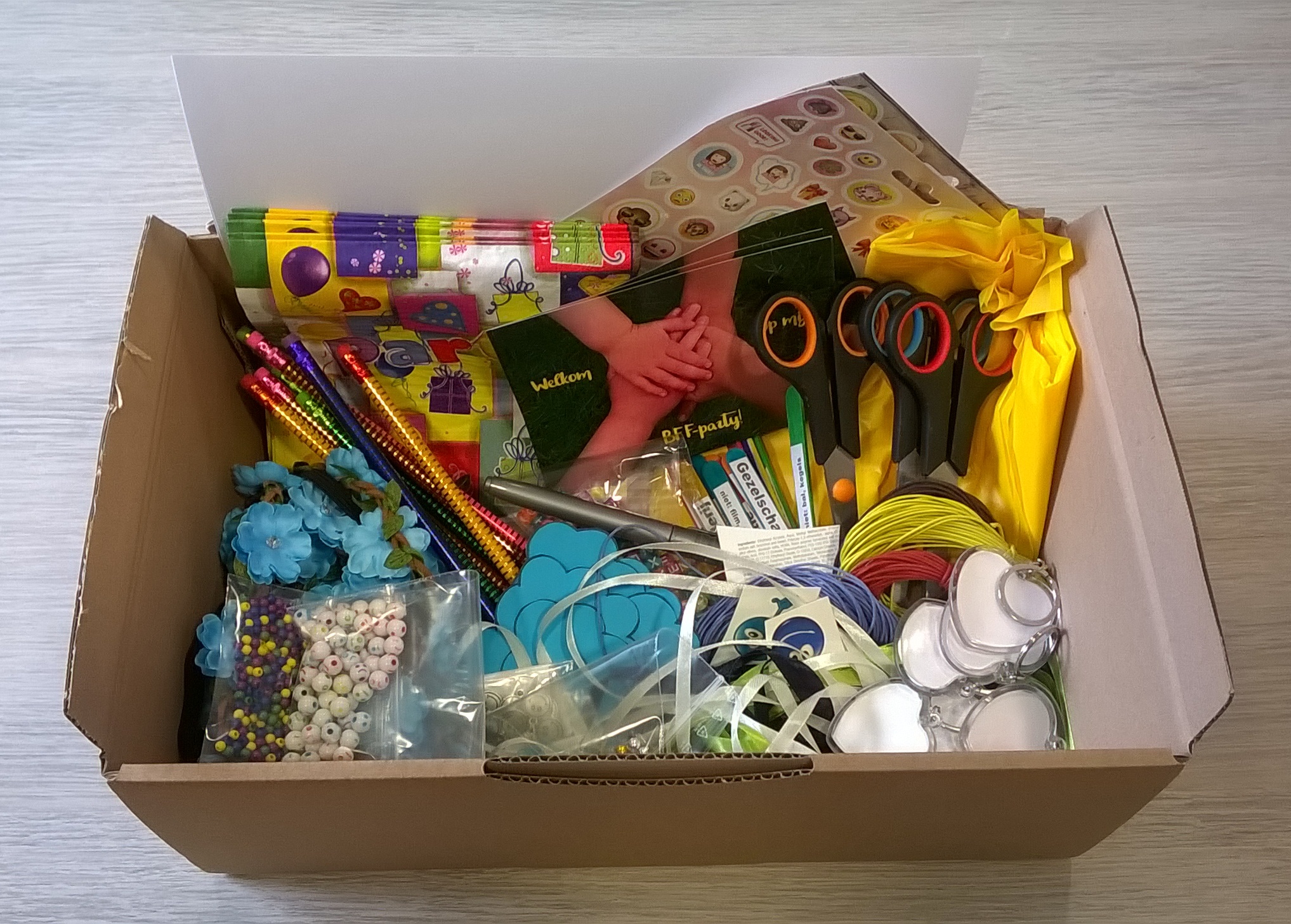 Klaar… voor het leukste feestje van het jaar? Kinderpartybox