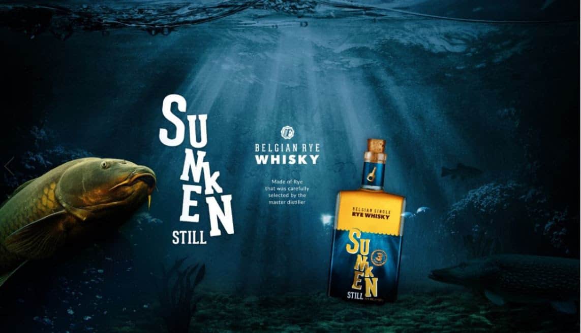 Filliers Distillery brengt nieuwe batch Sunken Still Belgian Rye Whisky op de markt