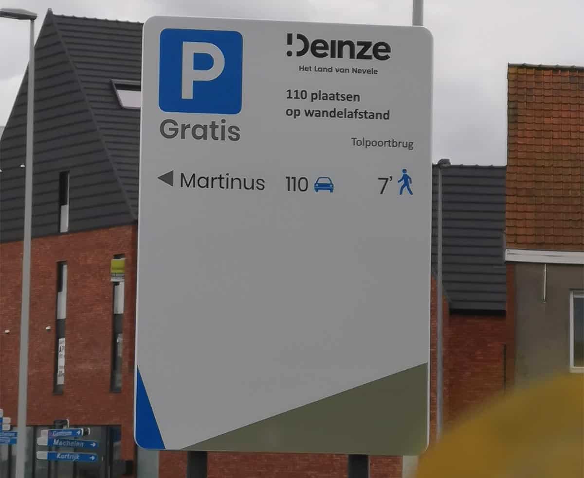Deinze Winkelstad, stad Deinze en Provincie Oost-Vlaanderen starten een sensibiliseringscampagne ‘Parkeren aan de rand maakt winkelen plezant’