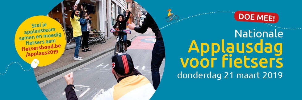 Applaudisseer jij ook mee voor de fietsers?