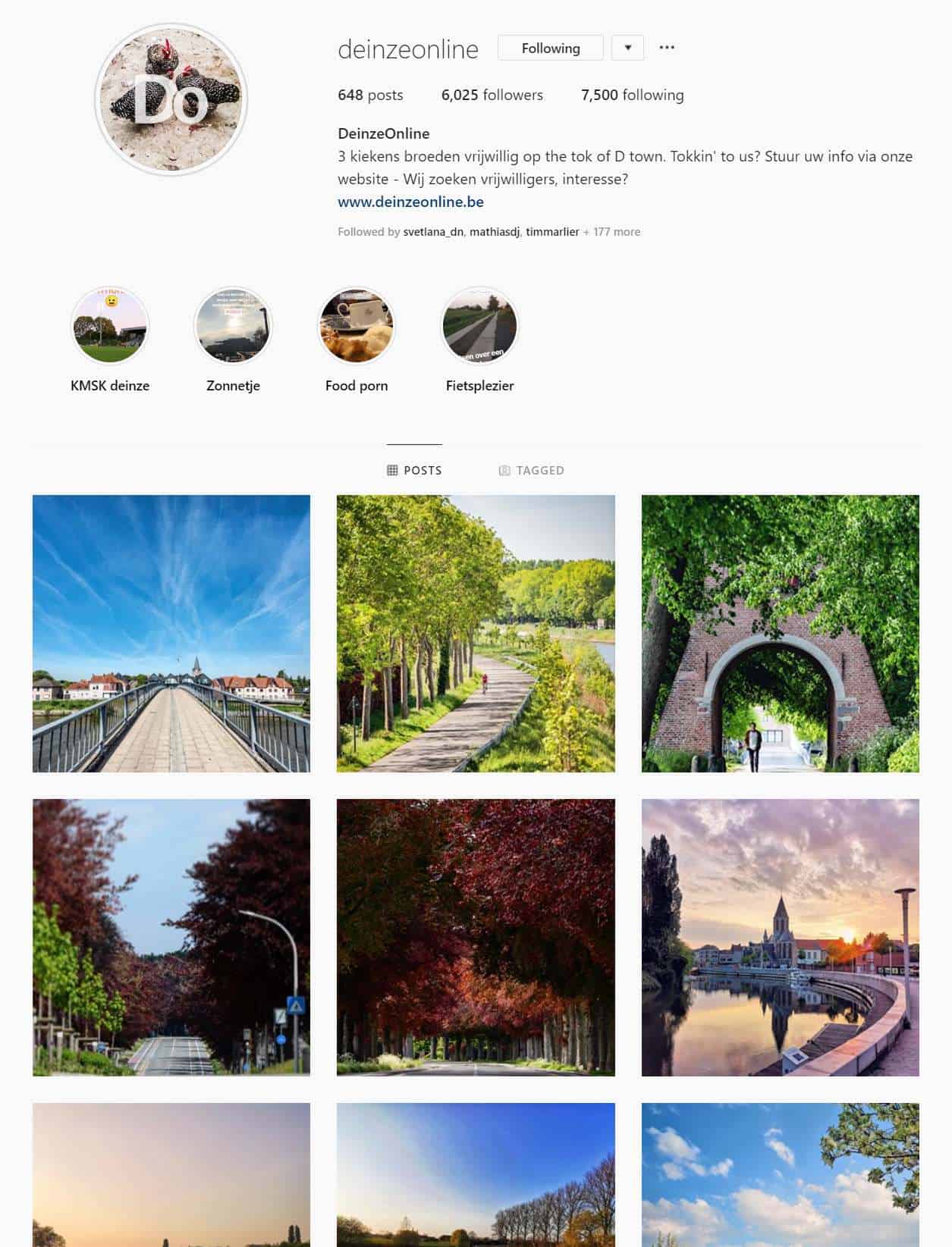 Met meer dan 6000 Instagram volgers zijn we de grootste van de regio