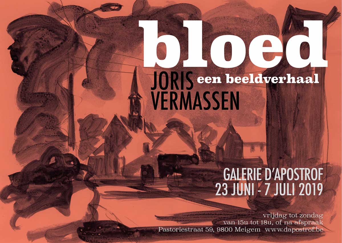 BLOED, een beeldverhaal tentoonstelling JORIS VERMASSEN