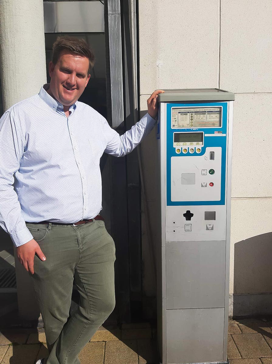 Binnenkort kan men mobiel parkeren in Deinze