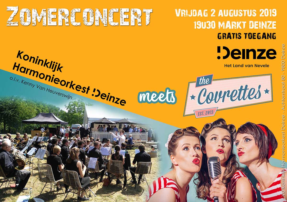 Harmonieorkest Deinze meets The Covrettes