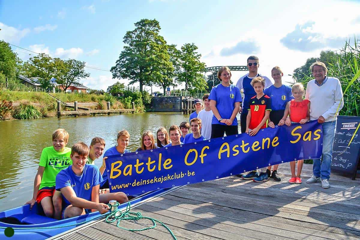 De Deinse Kajak Club vzw richt op zondag 1 september haar 3de “Battle of Astene Sas” in.