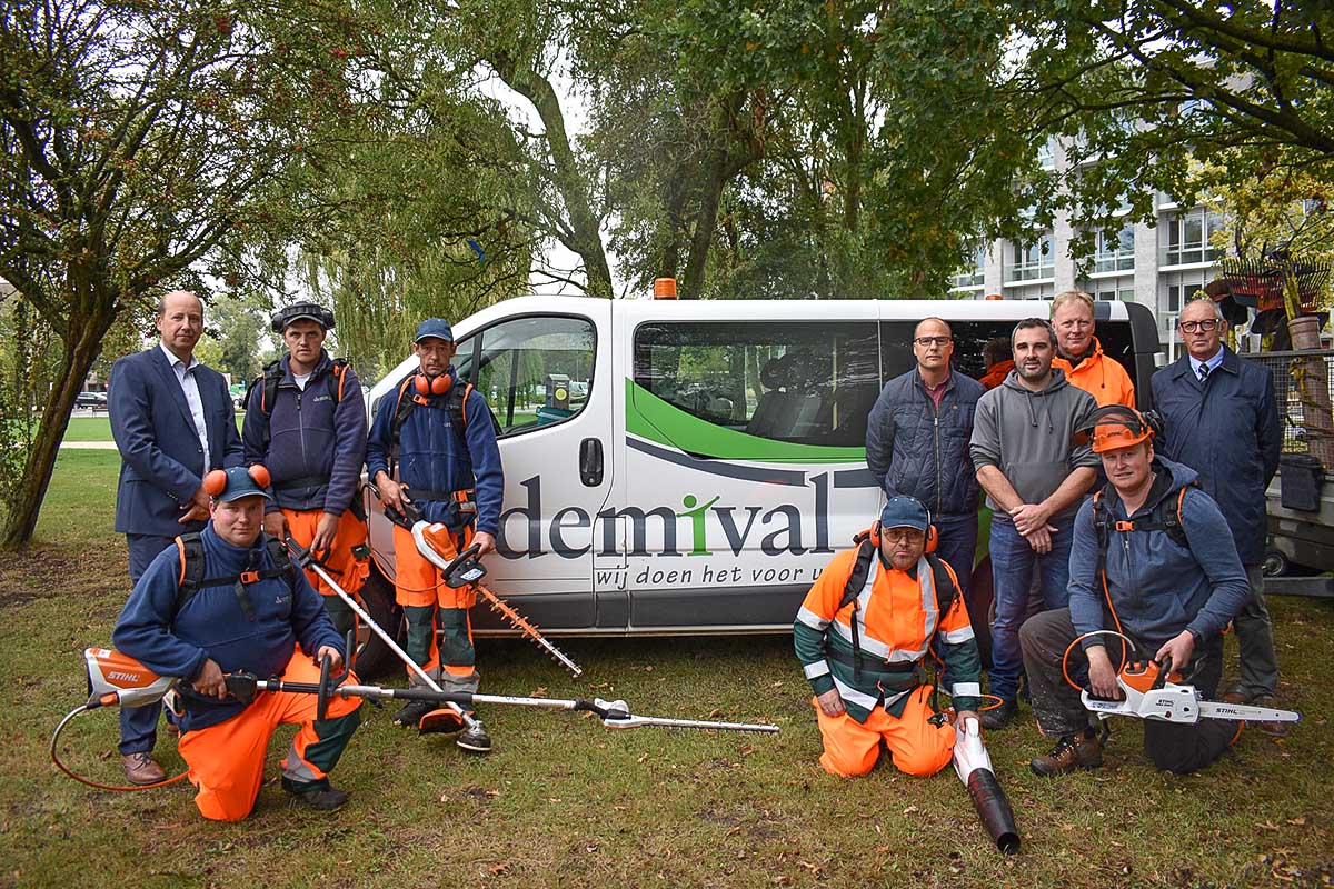 DEMIVAL investeert in duurzaam ondernemen en maakt de Groendienst groener