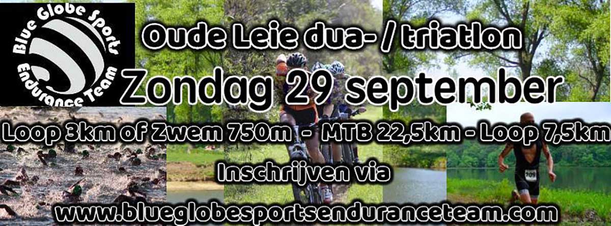 De BGSET offroad Oude Leie dua-/triathlon