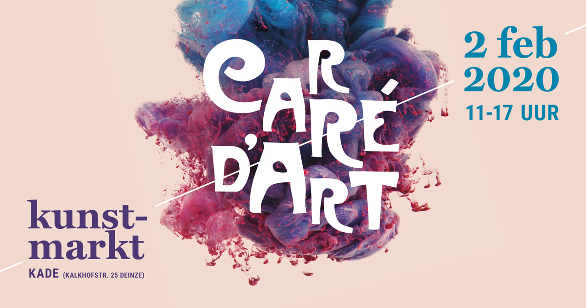 Kunstmarkt Carré d’Art op zondag 2 februari tussen 11 en 17 uur in KADE Podiumkunsten