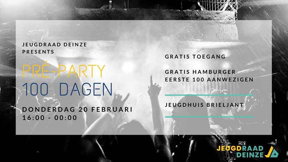 Preparty 100 dagen