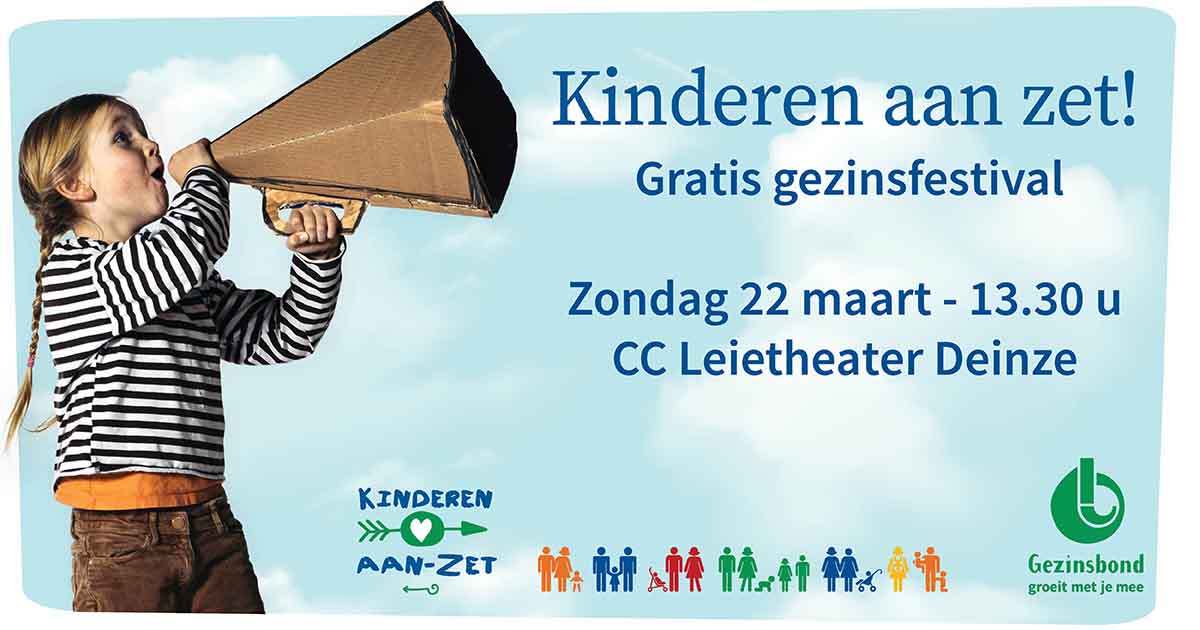 Groot gezinsfestival Gezinsbond Deinze