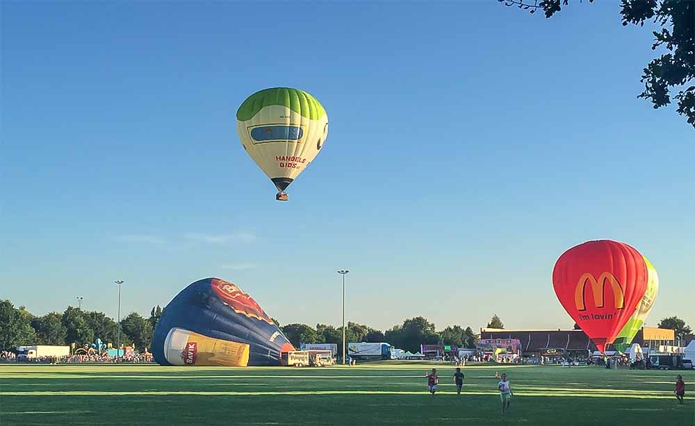 35e editie Balloonmeeting vindt plaats in Deinze