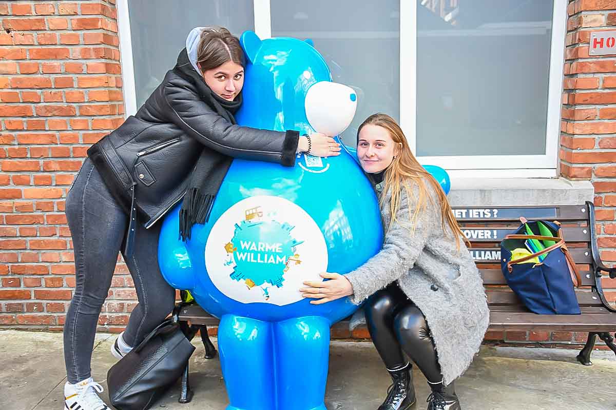 Warme William te gast in Leiepoort campus Sint-Vincentius