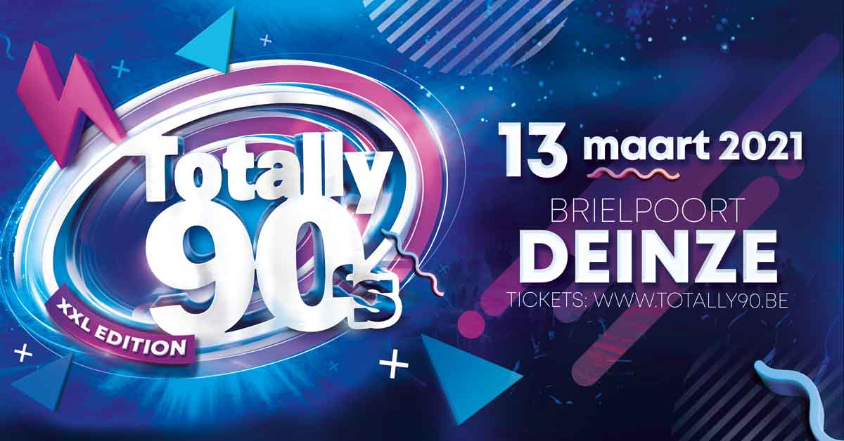 Totally 90’s party krijg nieuwe datum