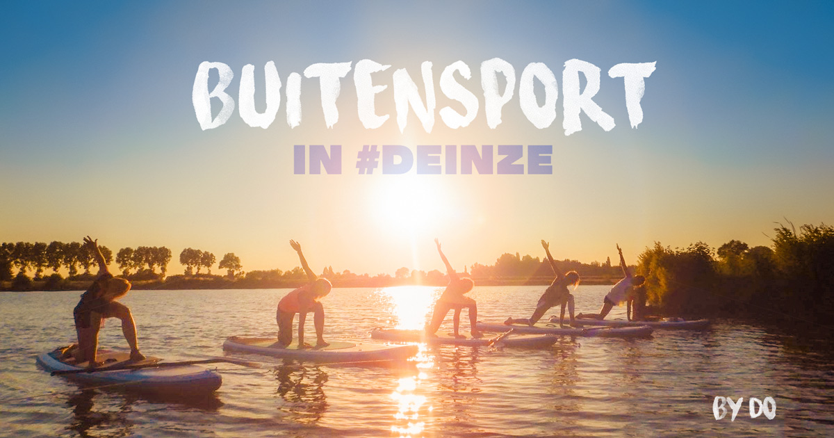 Buitensporten op prachtige locaties in Deinze.
