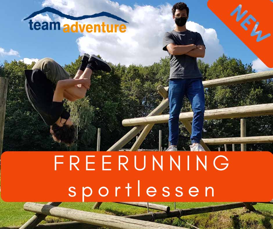 Kei coole sportlessen door Teamadventure