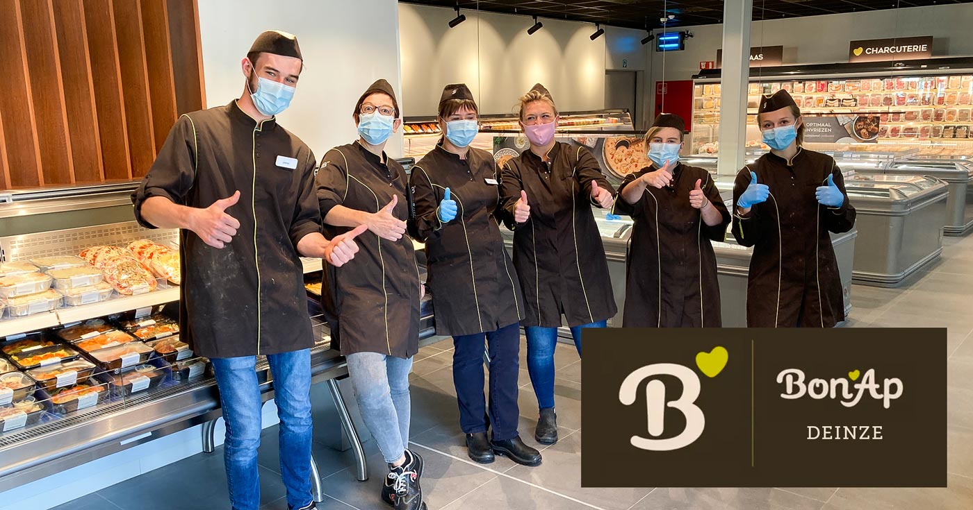 Nieuw in Deinze! Bon’Ap maaltijdwinkel met versgemaakte gerechten, voorverpakte gerechten, goedgevulde belegde broodjes en een gezellige eetruimte opent morgen 9 september de deuren.