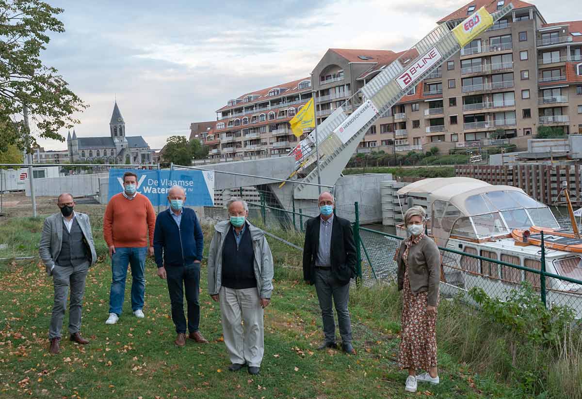 Geert Decaluwé, bedenker van de fiets- en voetgangersbrug