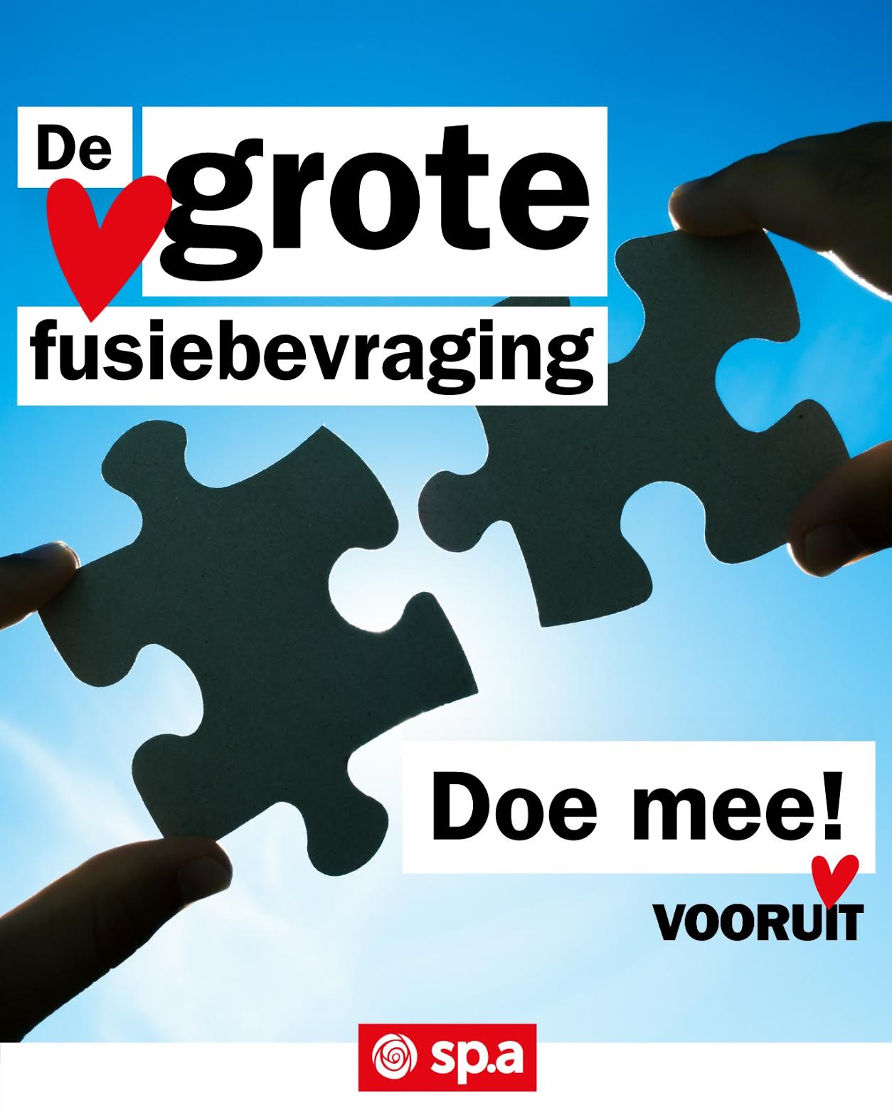 De grote fusiebevraging: fusie of ‘fusee’? Doe mee!