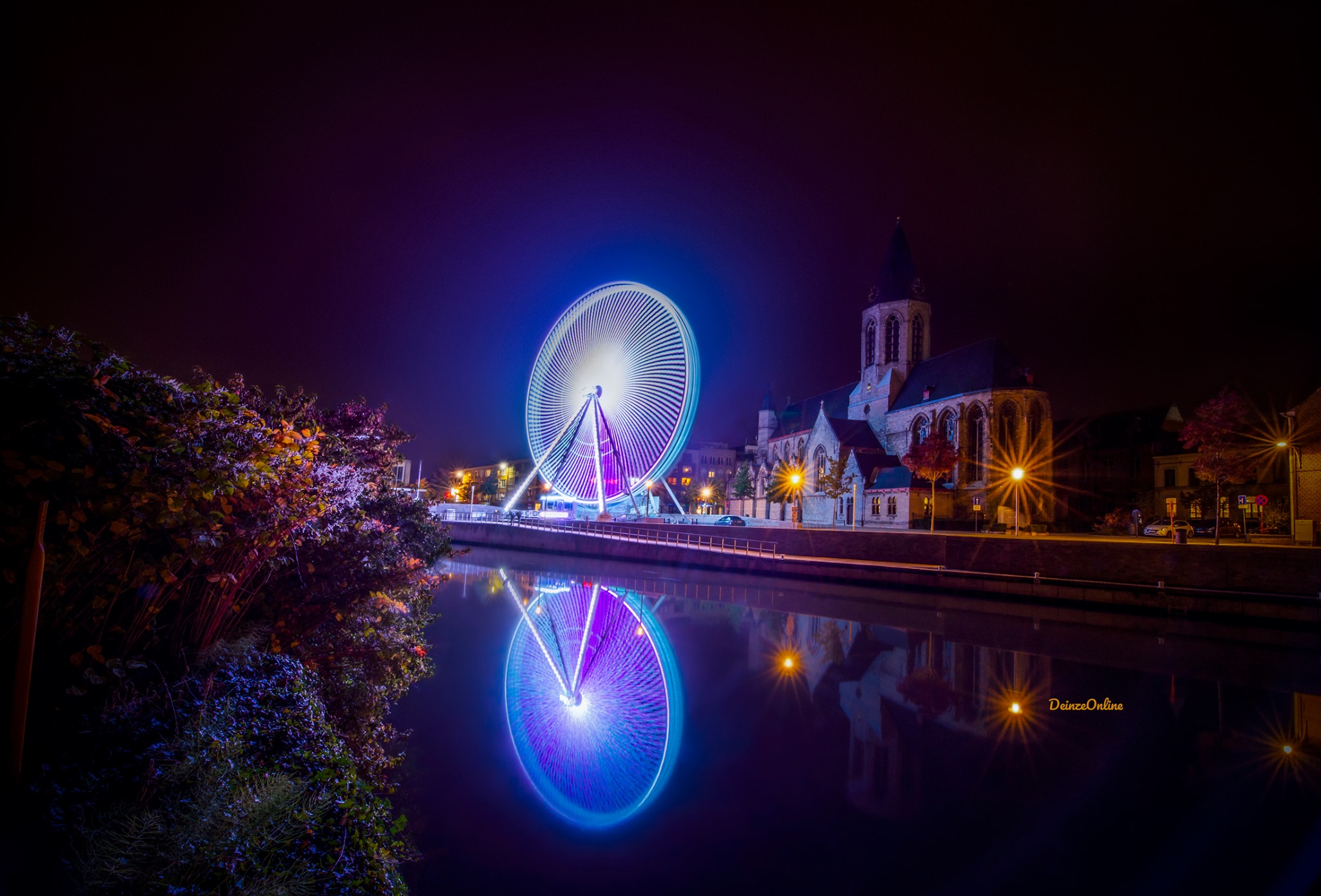 Deinze Winkelstad en stad Deinze schenken 4000 gratis ritjes weg op het SkyWheelreuzenrad!